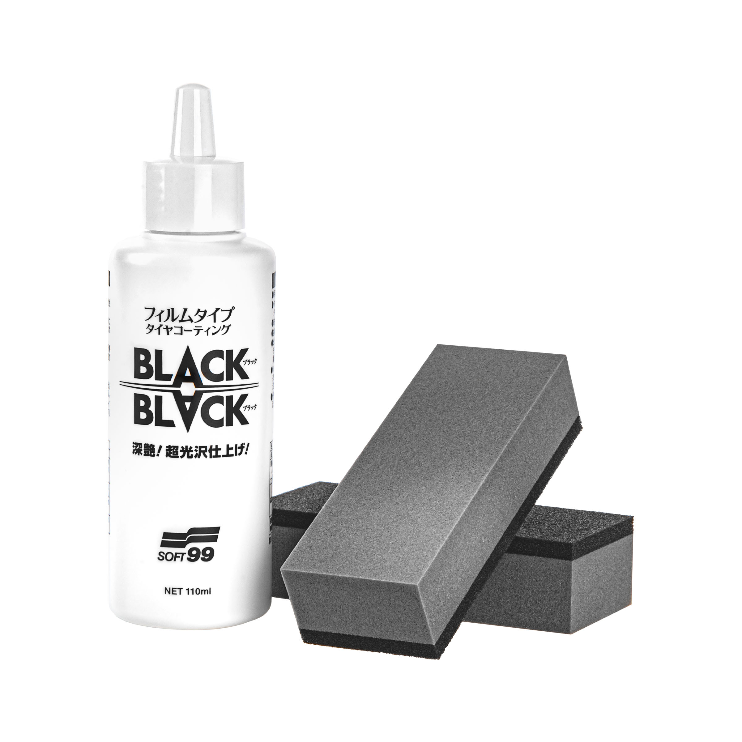 E-shop Ochrana na pneumatiky Soft99 Black Black (110 ml)