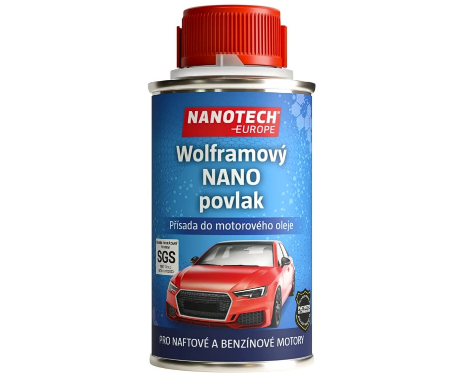E-shop Nanotech-Europe Volfrámový NANO povlak - prísada do motorového oleja (140 ml)