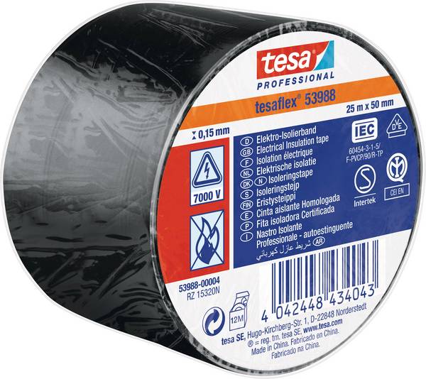 E-shop Izolačná páska Tesa 53988 PVC 50/25 čierna