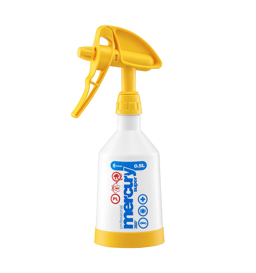 E-shop Postrekovač Kwazar Mercury SUPER 360 PRO+ 0,5 l Yellow