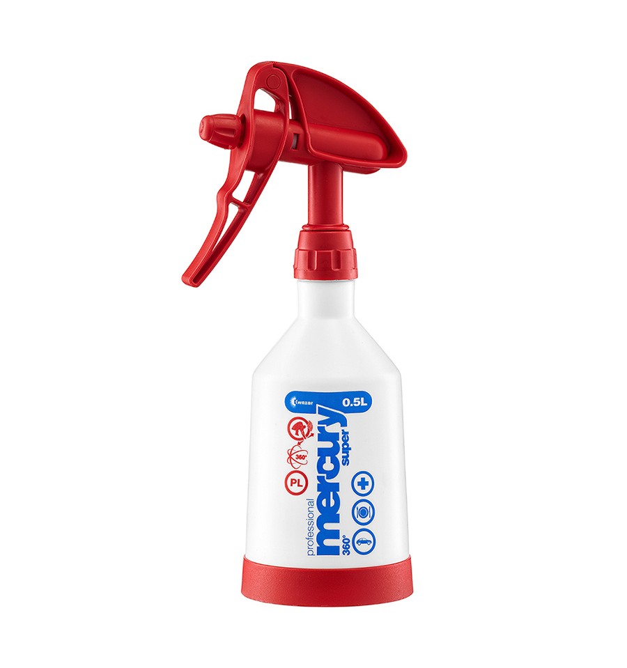 E-shop Postrekovač Kwazar Mercury SUPER 360 PRO+ 0,5 l Red