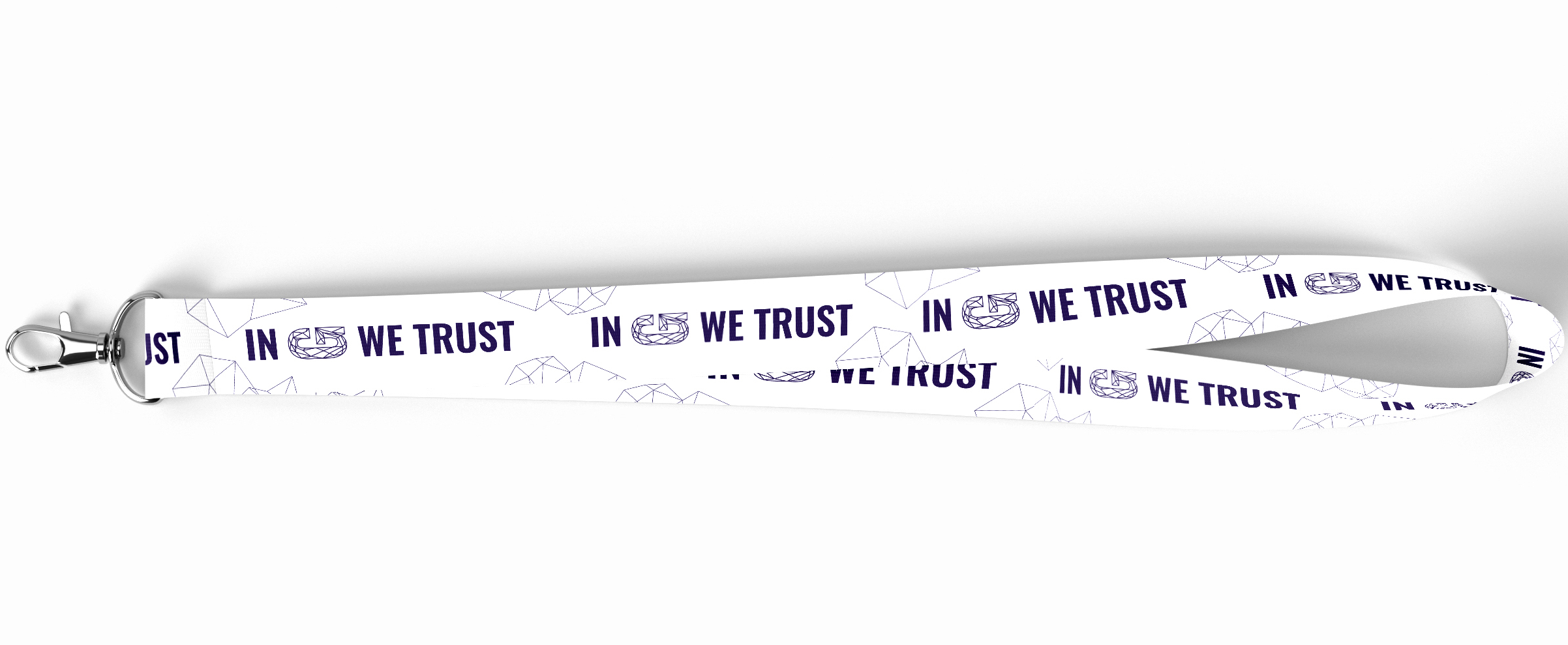 E-shop Kľúčenka na krk Gyeon Lanyard White