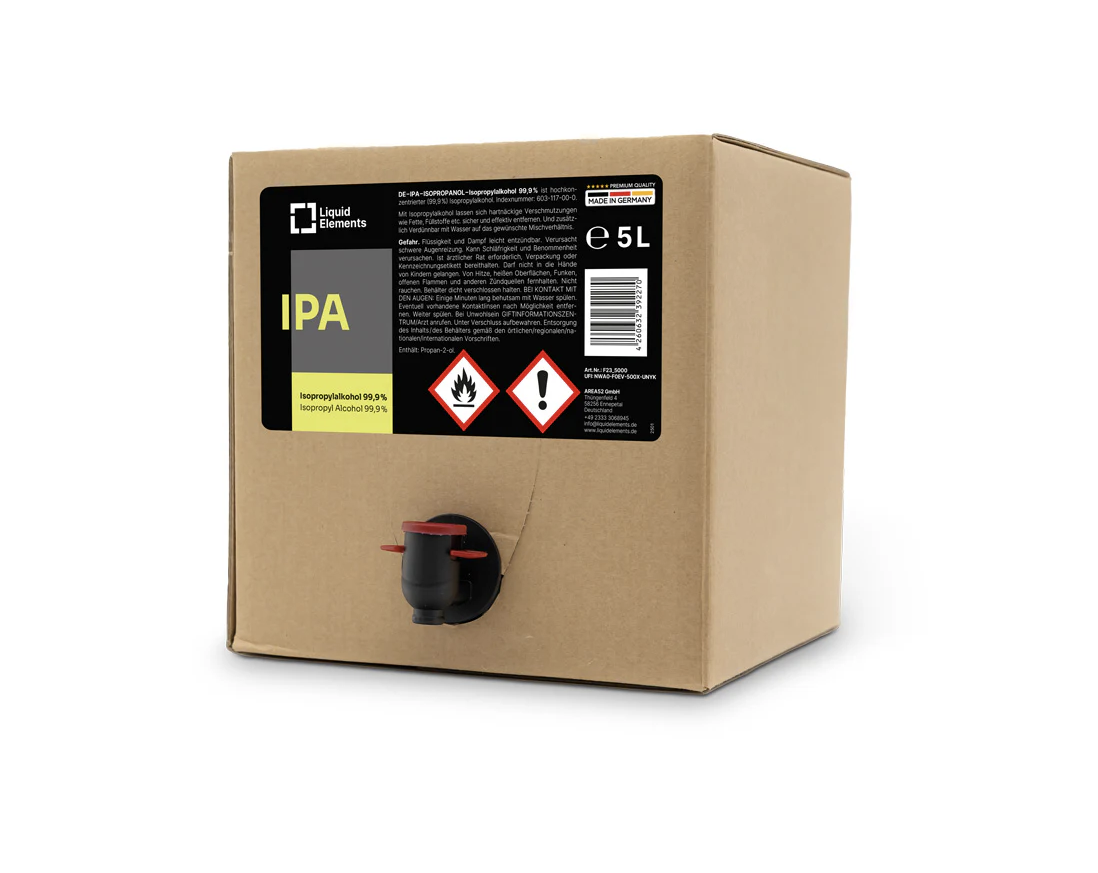 Čistič laku Liquid Elements Isopropanol paint cleaner "IPA" (5 l)