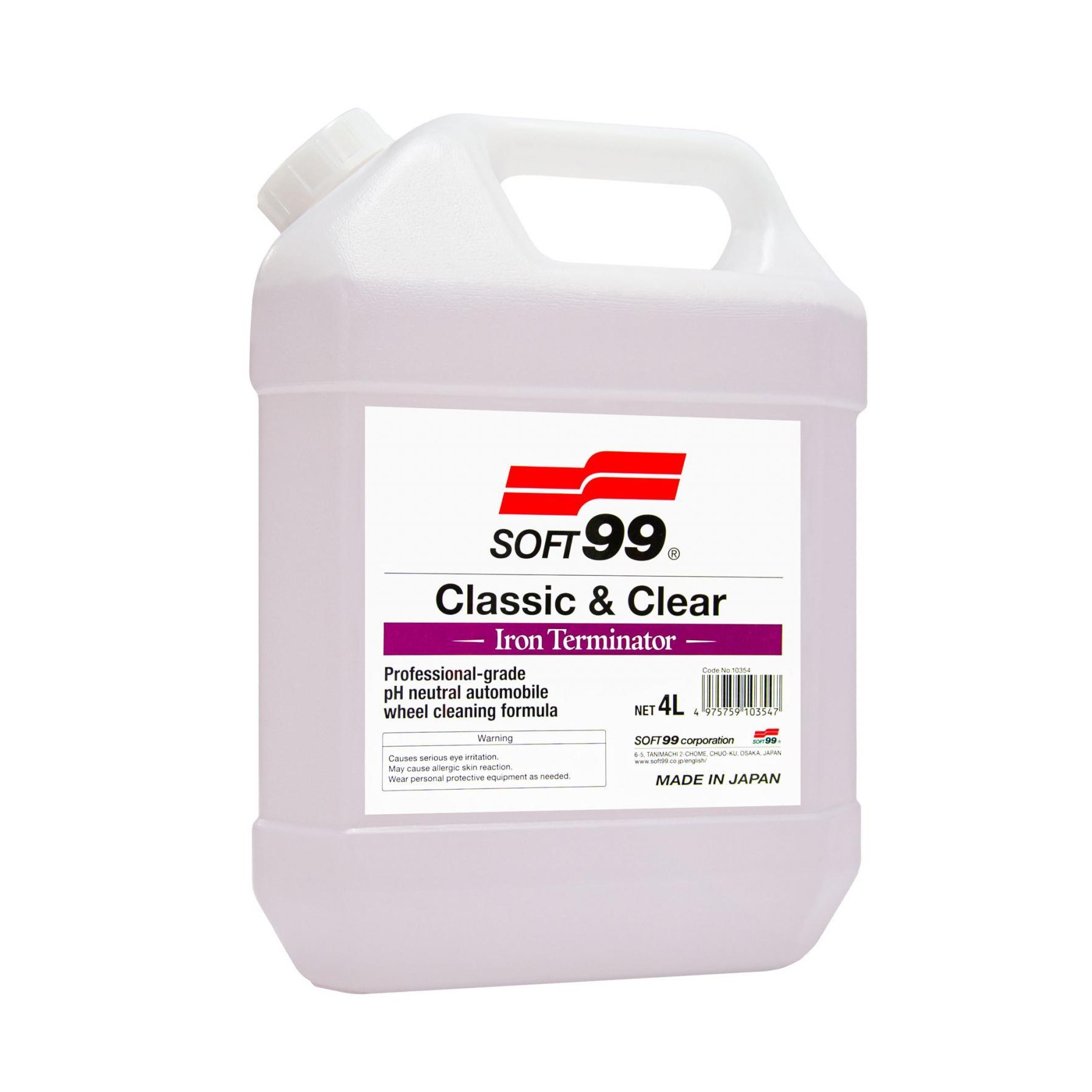 E-shop Odstraňovač vzdušnej hrdze Soft99 Iron Terminator (4 l)