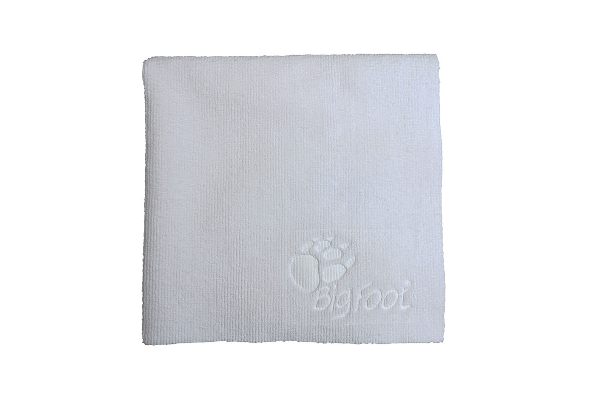E-shop Biela mikrovláknová utierka RUPES Premium Microfiber Cloth (White)