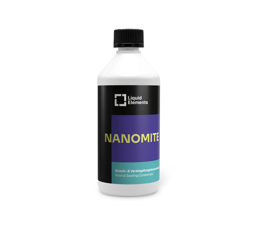 Šampón so sealantom Liquid Elements Washing and sealing concentrate "NANOMITE" (500 ml)