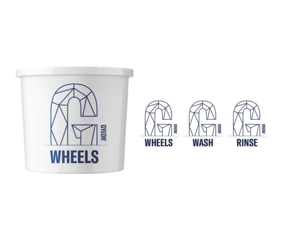 E-shop Set samolepiek na vedro Gyeon Wash Bucket Stickers (3 pcs)