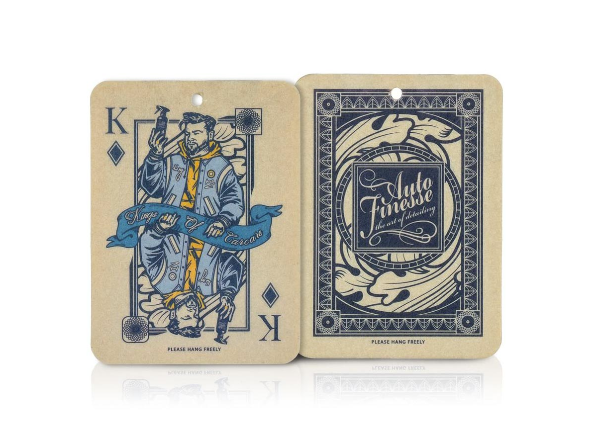 E-shop Závesná vôňa Auto Finesse Playing Card Air Freshener KING