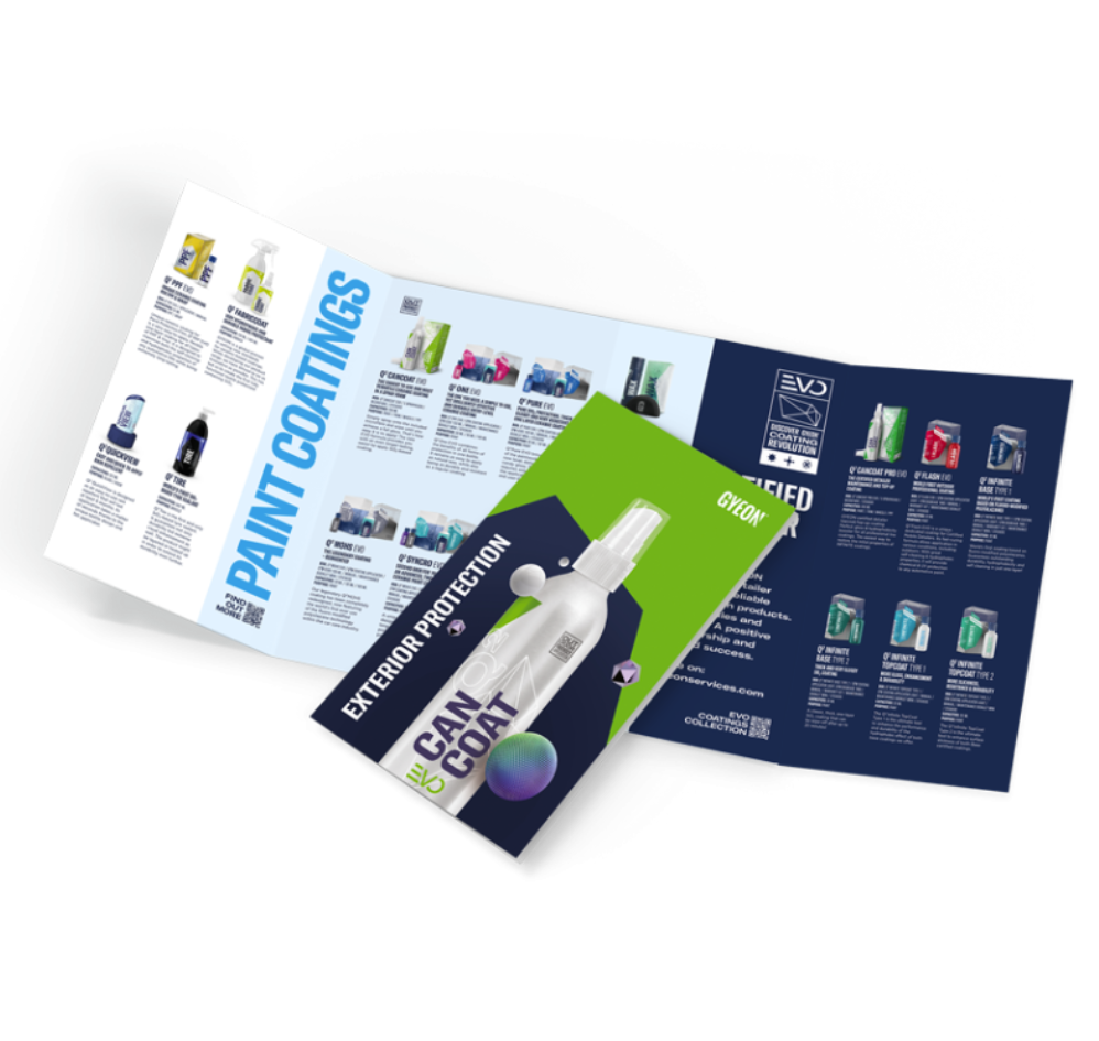 E-shop Informačný leták Gyeon Exterior Protection leaflet