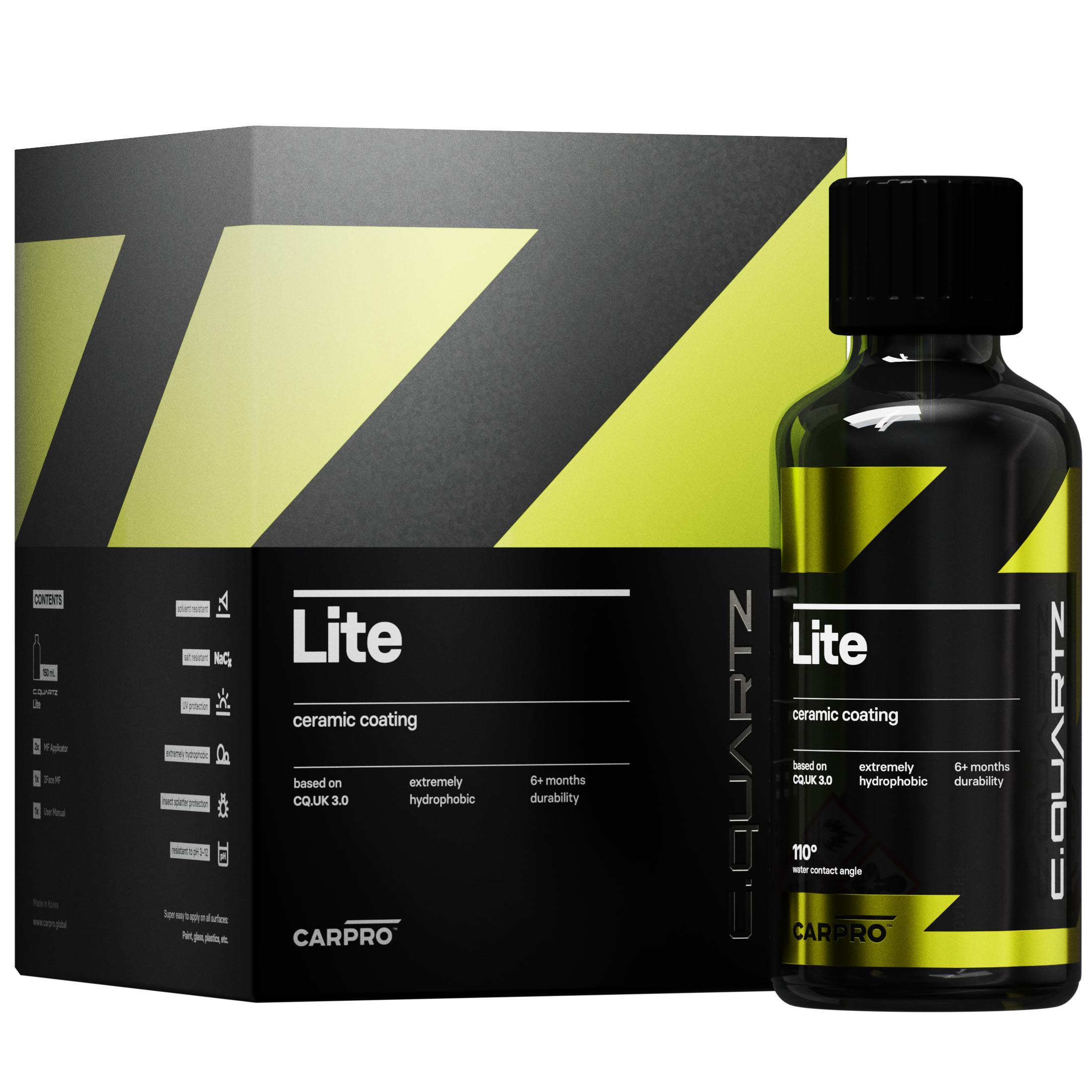 E-shop Keramická ochrana laku CarPro CQuartz Lite Kit (100 ml)