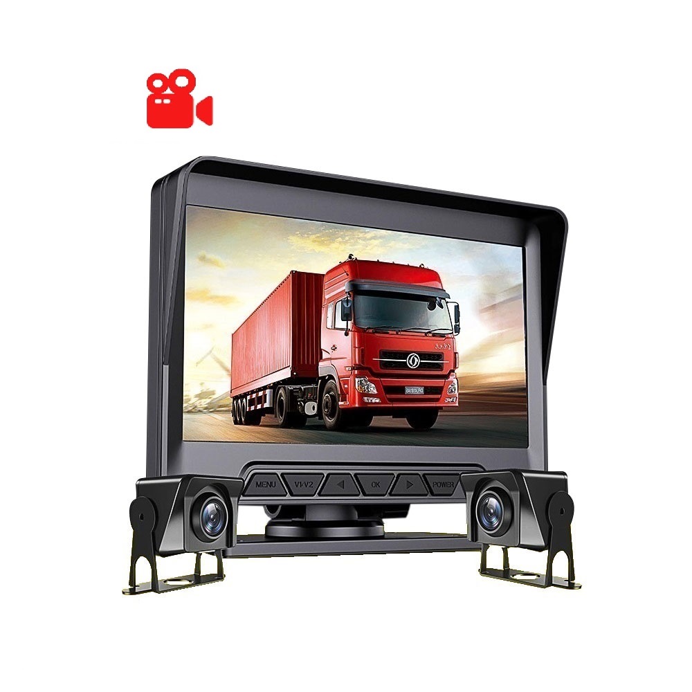 E-shop Záznamové zariadenie Steelmate C20 - CCTV sada, 2 kamery a monitor 7"