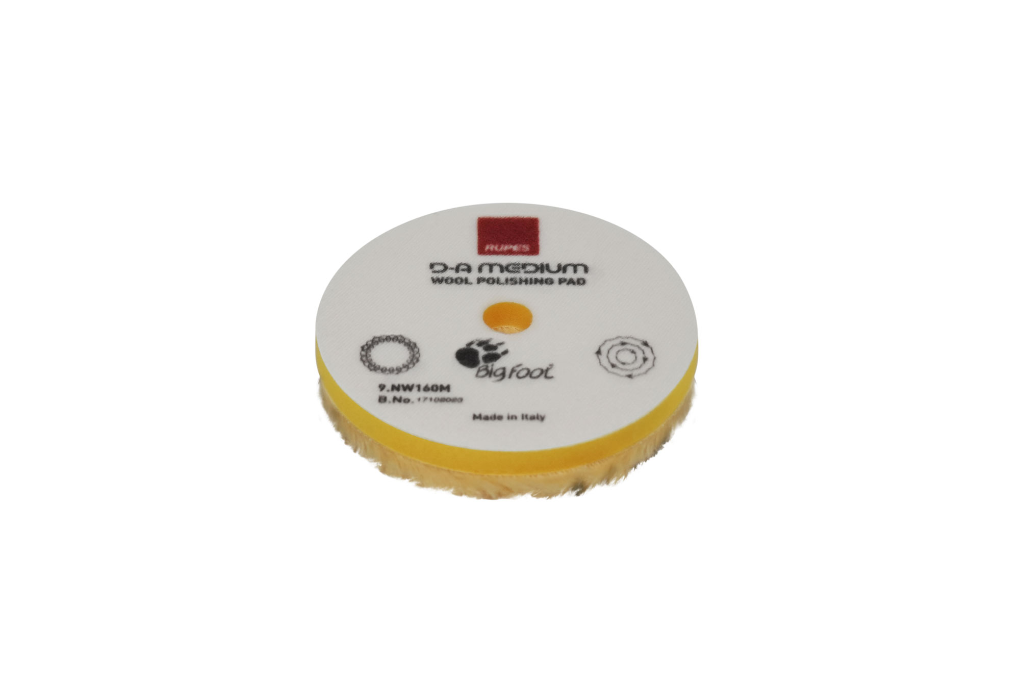 E-shop Vlnený leštiaci kotúč RUPES D-A Medium Wool Polishing Pad 130 mm
