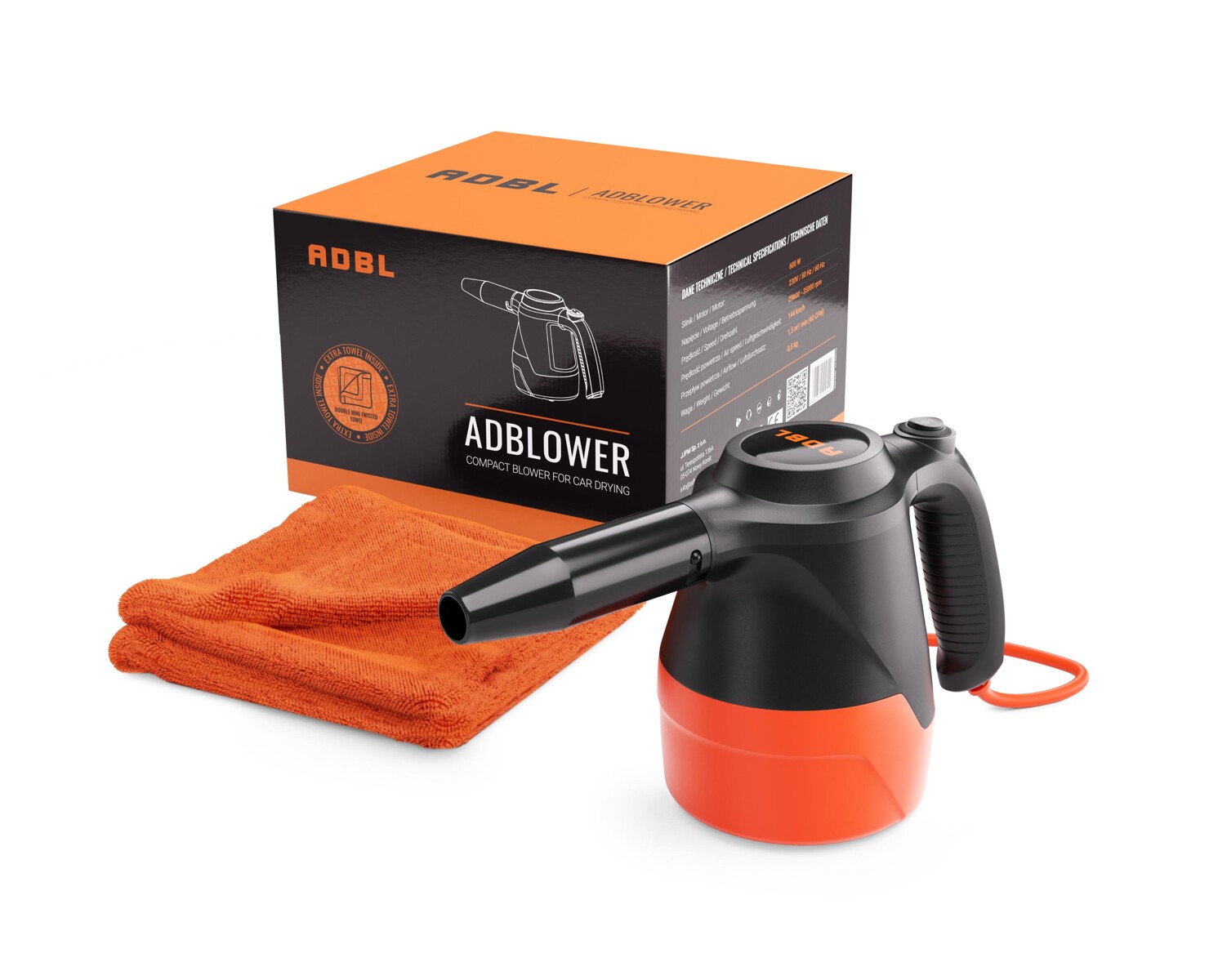 E-shop Kompaktný sušič na auto ADBL ADBLOWER