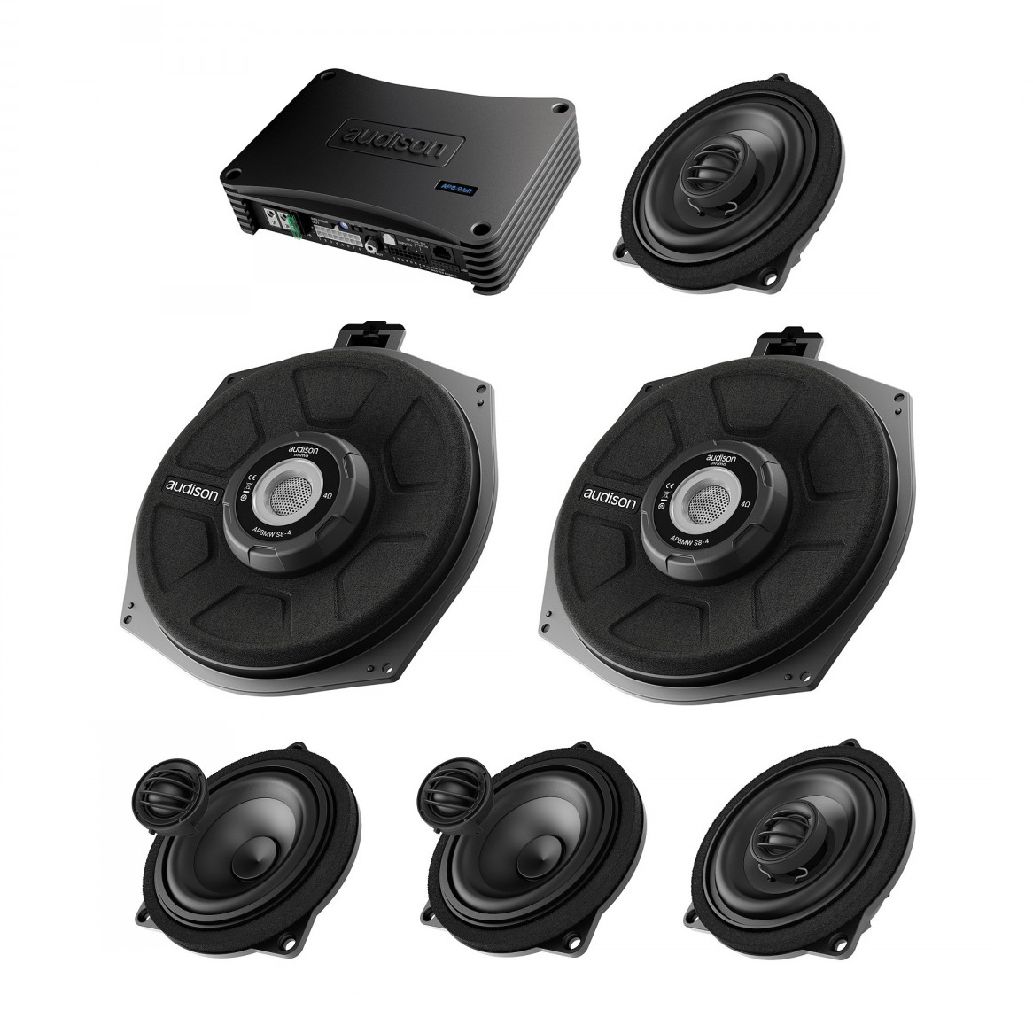 E-shop Kompletné ozvučenie Audison s DSP procesorom do BMW 1 (F20, F21) so základným audio systémom