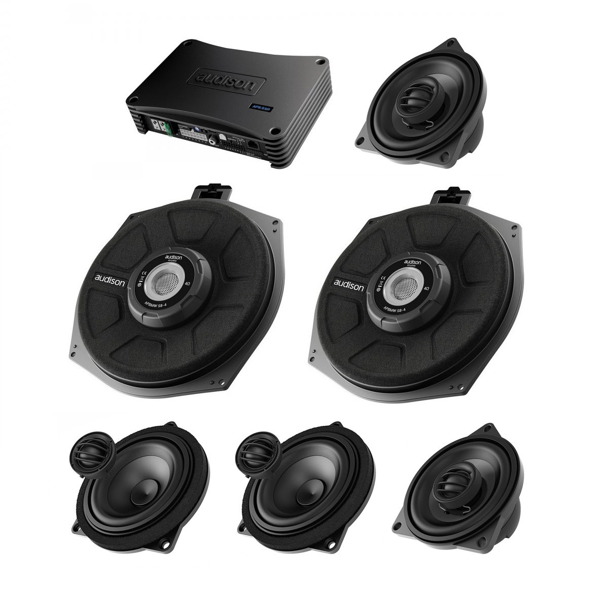 E-shop Kompletné ozvučenie s DSP procesorom do BMW 1 (E81, E82, E87, E88) so základným audio systémom
