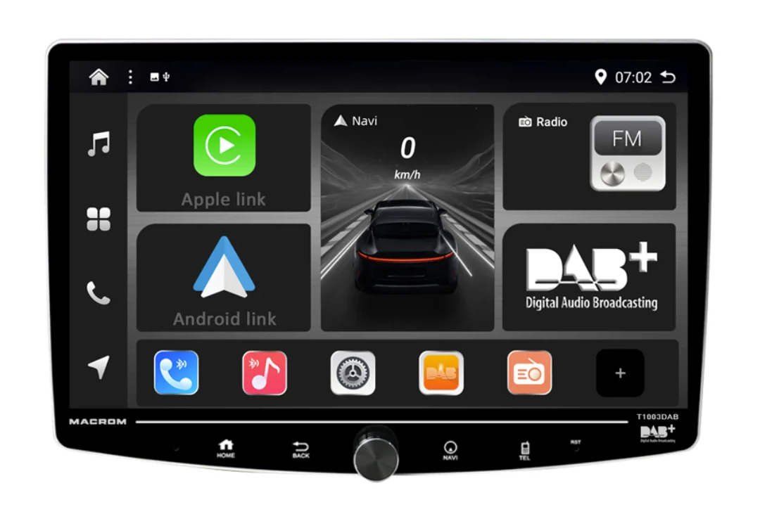 E-shop Android Autorádio Macrom T1003DAB