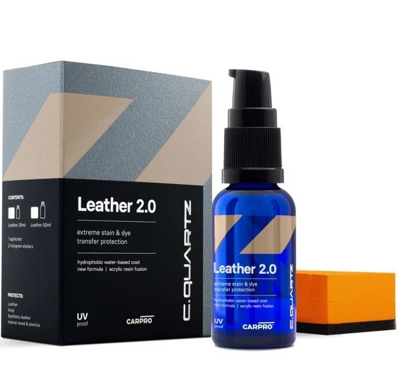 E-shop Keramická ochrana kože CarPro CQuartz Leather 2.0 (50 ml)