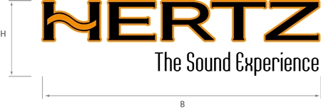 E-shop Samolepka Hertz Stickers.1 L