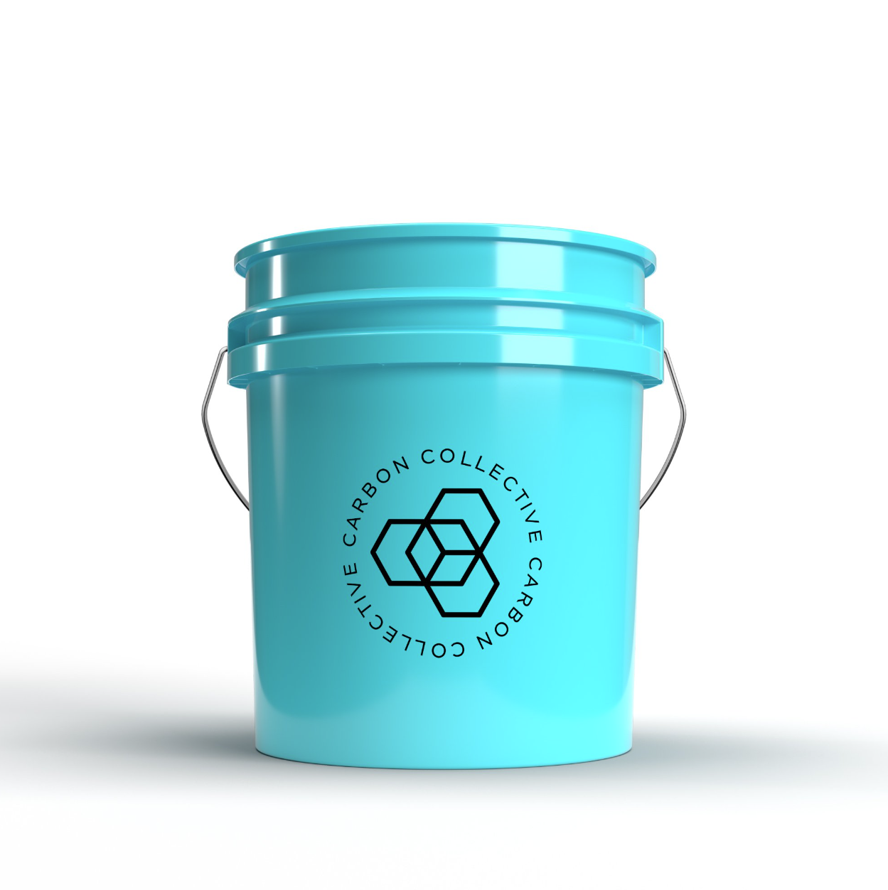 E-shop Vedierko Carbon Collective 13L Detailing Wheel Bucket - Teal