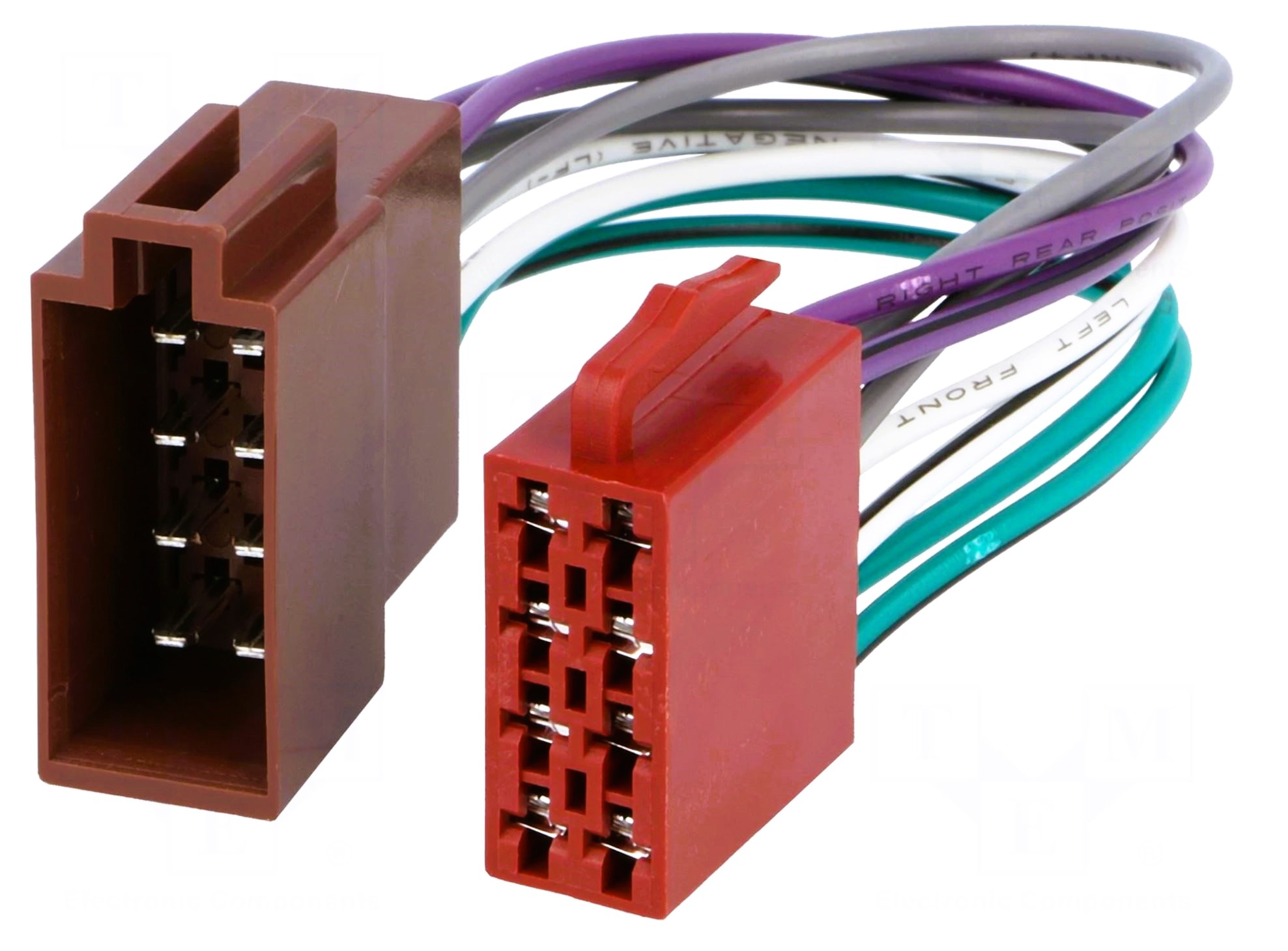 E-shop 4carmedia univerzálny ISO adaptér - predĺženie ZRS-WT/GL-ISO