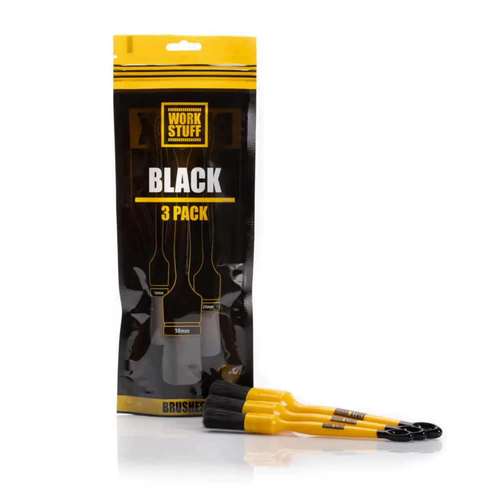 E-shop Detailingové štetce Work Stuff Detailing Brush Black 3-Pack