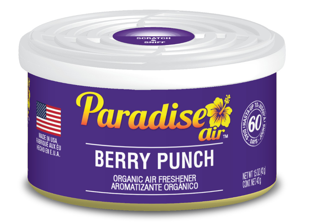 E-shop Osviežovač vzduchu Paradise Organic Air Freshener Berry Punch - Ovocná bomba (42 g)