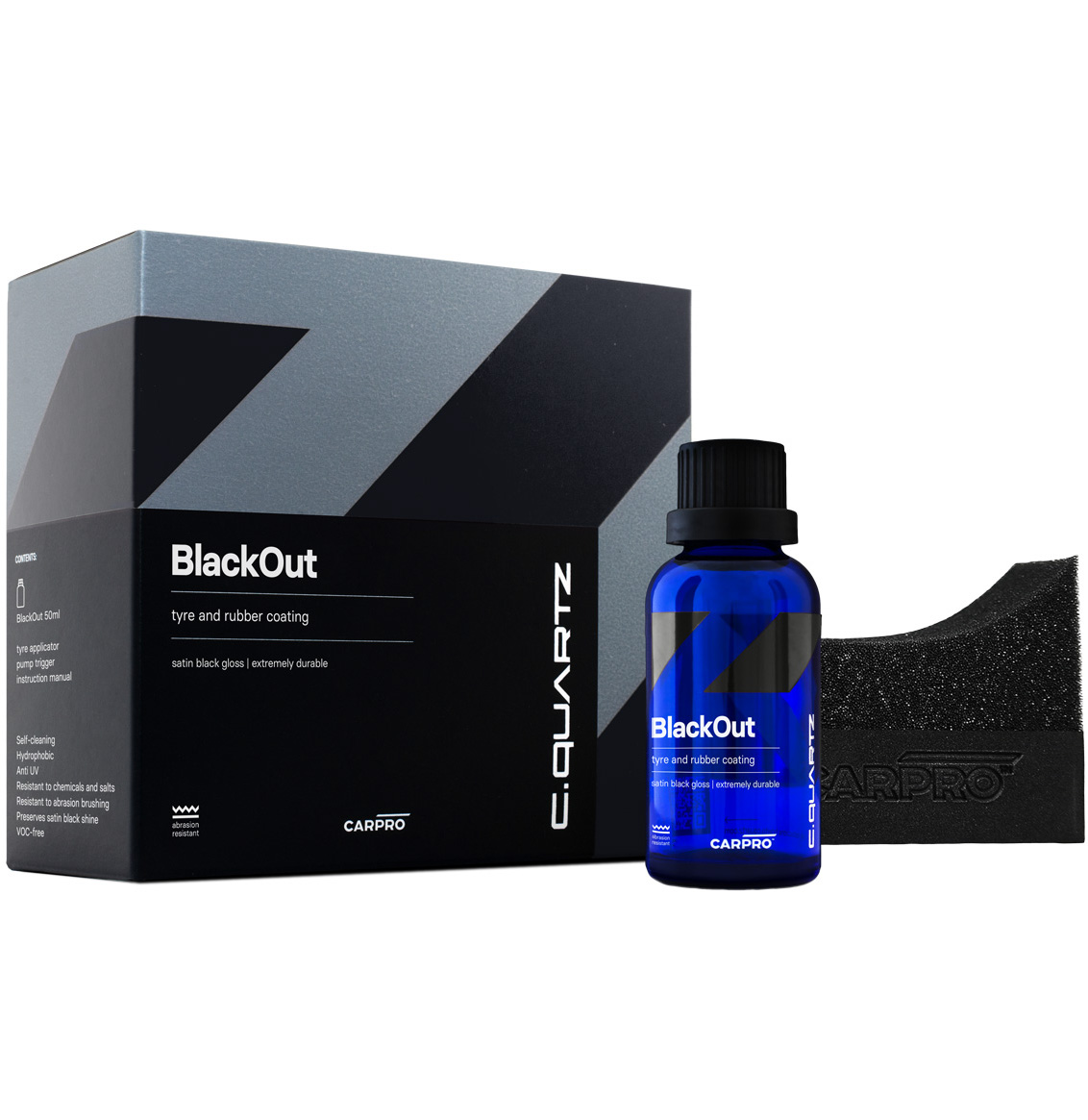 E-shop Keramická ochrana na pneumatiky CarPro BlackOut (100 ml)