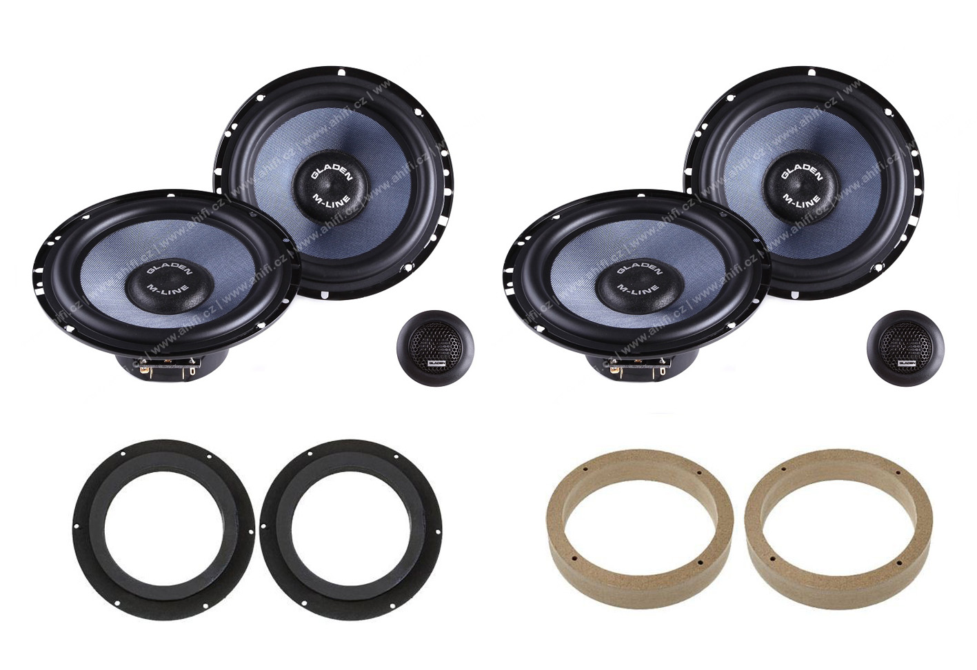 E-shop Reproduktory do Škoda Octavia II set č. 4
