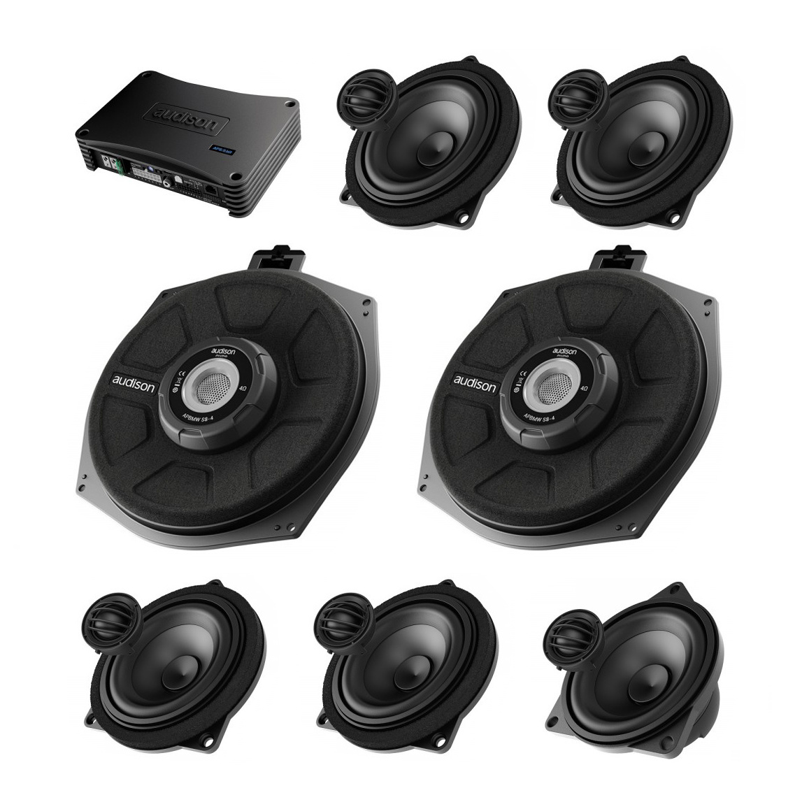 E-shop Kompletné ozvučenie Audison s DSP procesorom do BMW 3 (G20, G21) s výbavou Hi-Fi Sound System
