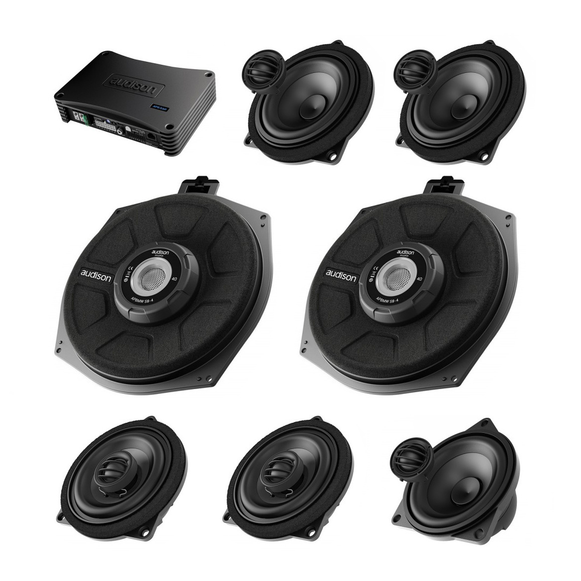 E-shop Kompletné ozvučenie Audison s DSP procesorom do BMW 1 (F20, F21) s výbavou Hi-Fi Sound System