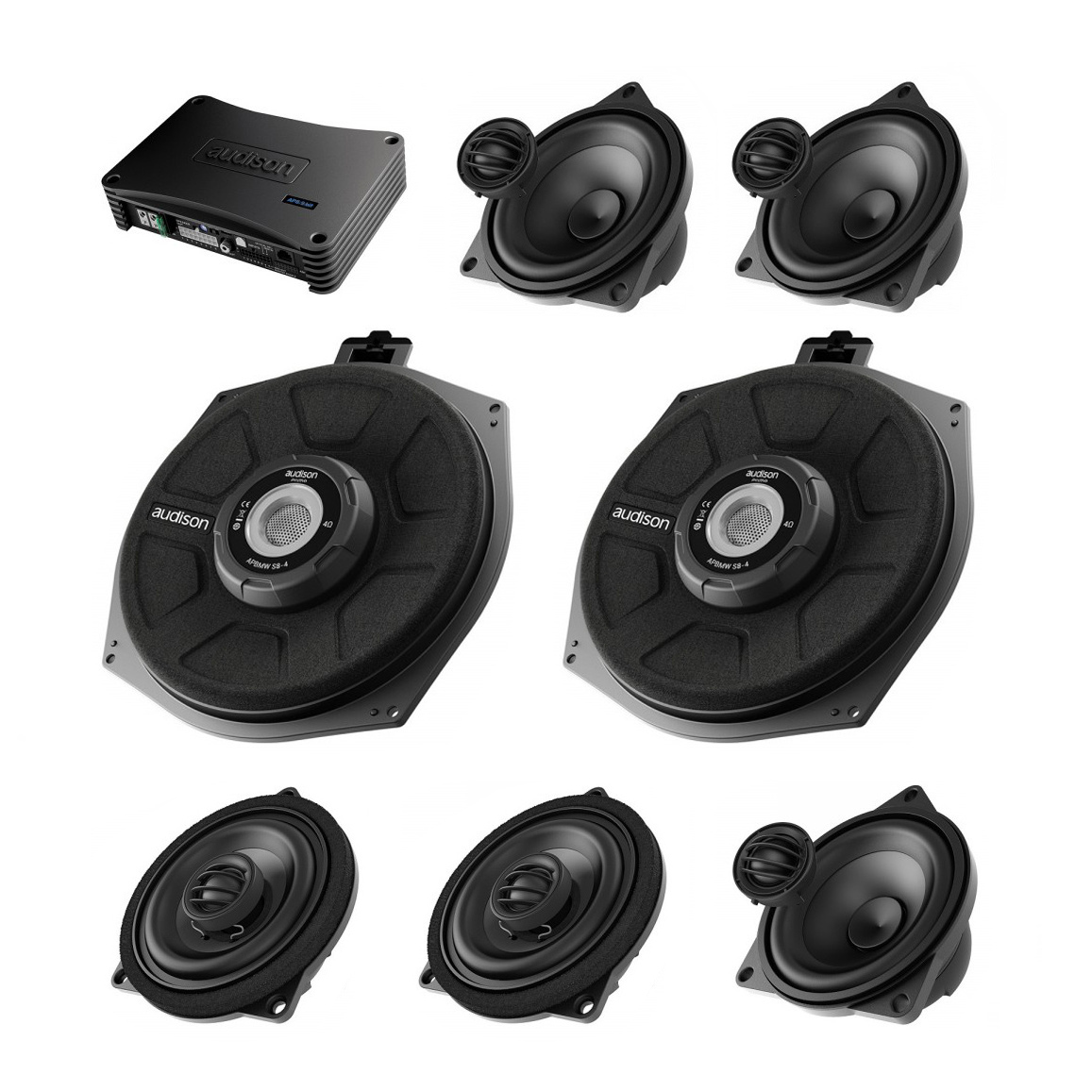 E-shop Kompletné ozvučenie Audison s DSP procesorom do BMW 7 (E65, E66) s výbavou Hi-Fi Sound System