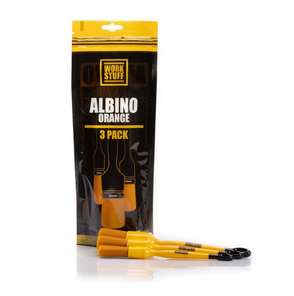 E-shop Detailingové štetce Work Stuff Detailing Brush Albino Orange 3-Pack