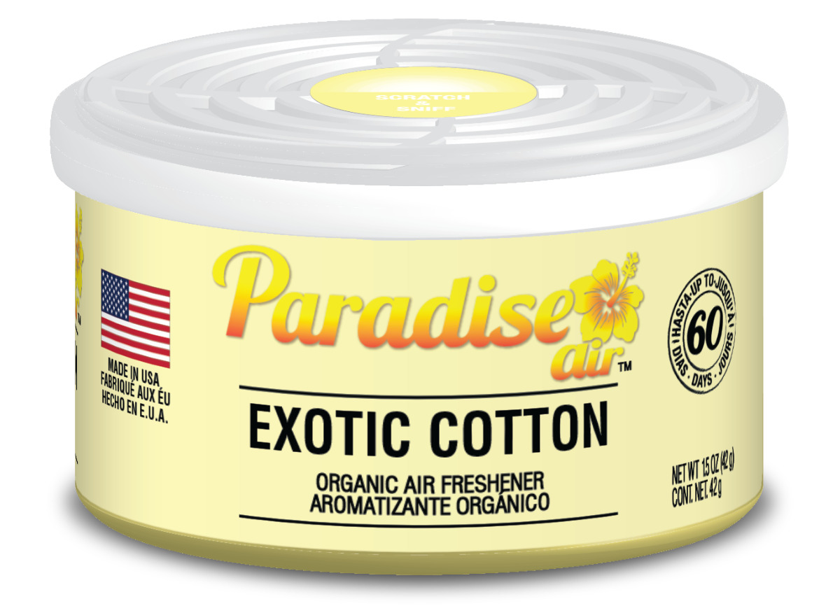 E-shop Osviežovač vzduchu Paradise Air Organic Air Freshener Exotic Cotton - Exotická bavlna (42 g)