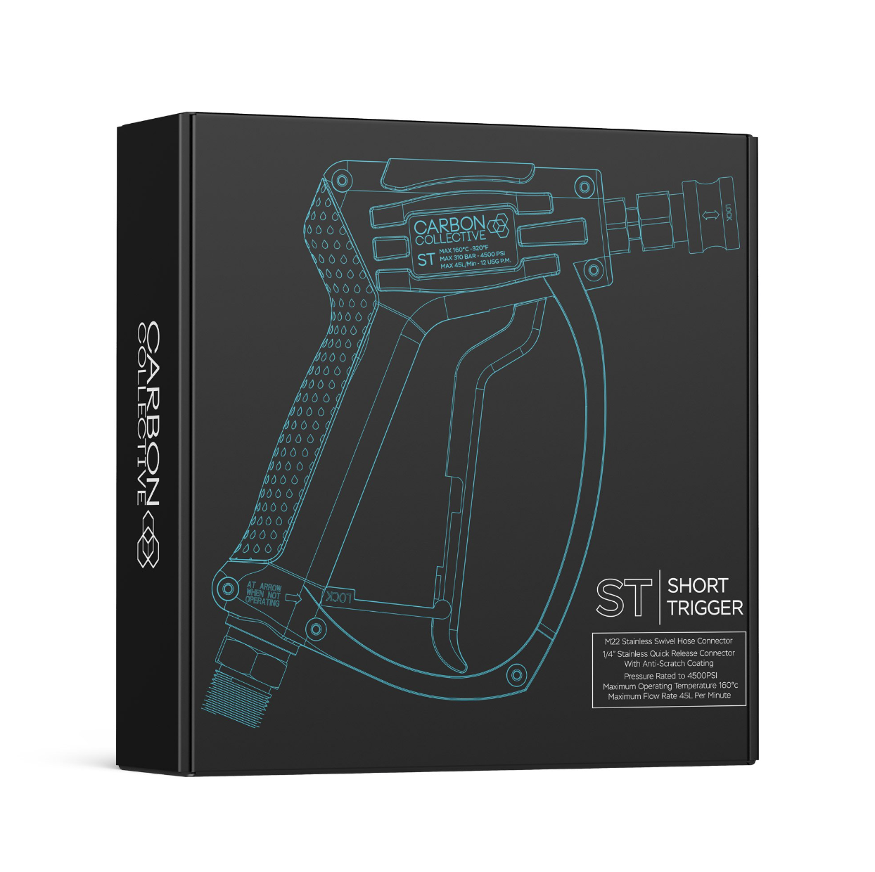 E-shop Pištoľ Carbon Collective ST Stainless Short Trigger