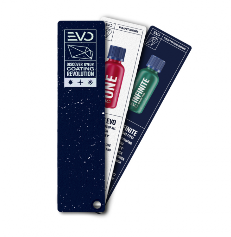 E-shop Vzorkovník Gyeon EVO Coatings Leaflet - Sampler