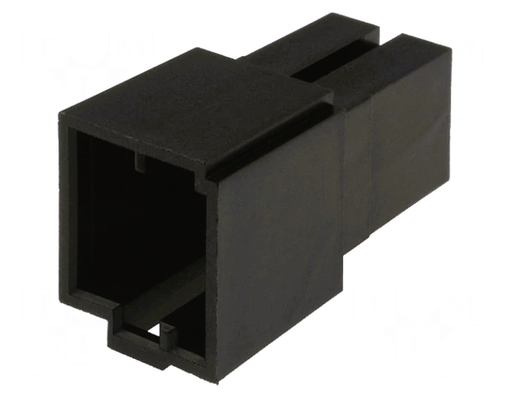 E-shop Čierny Mini ISO konektor 4carmedia 331455