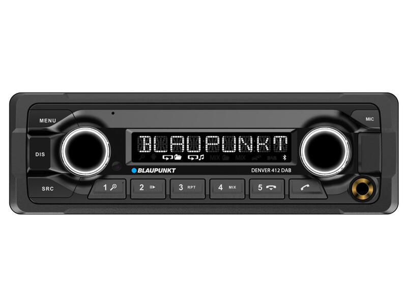 E-shop Odolné autorádio Blaupunkt Denver 412 DAB