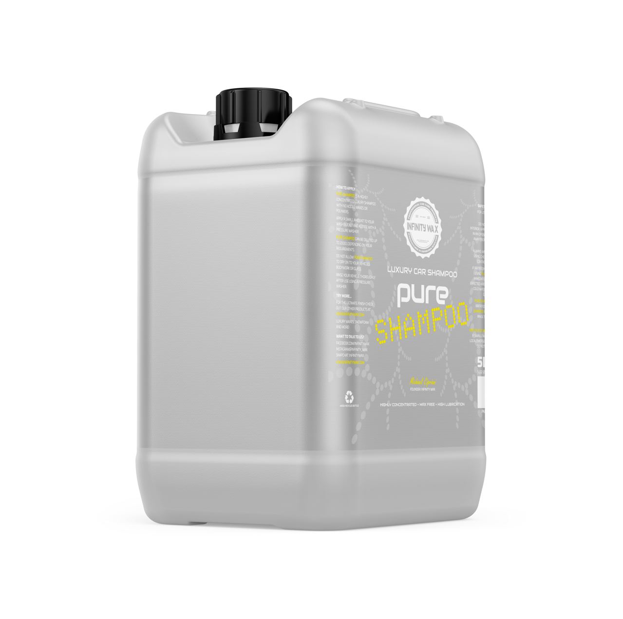 E-shop Autošampón Infinity Wax Pure Shampoo (5 l)