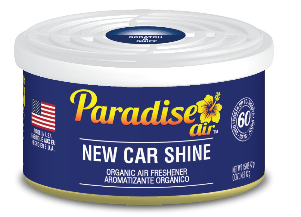 E-shop Osviežovač vzduchu Paradise Organic Air Freshener New Car Shine - Nové auto (42 g)