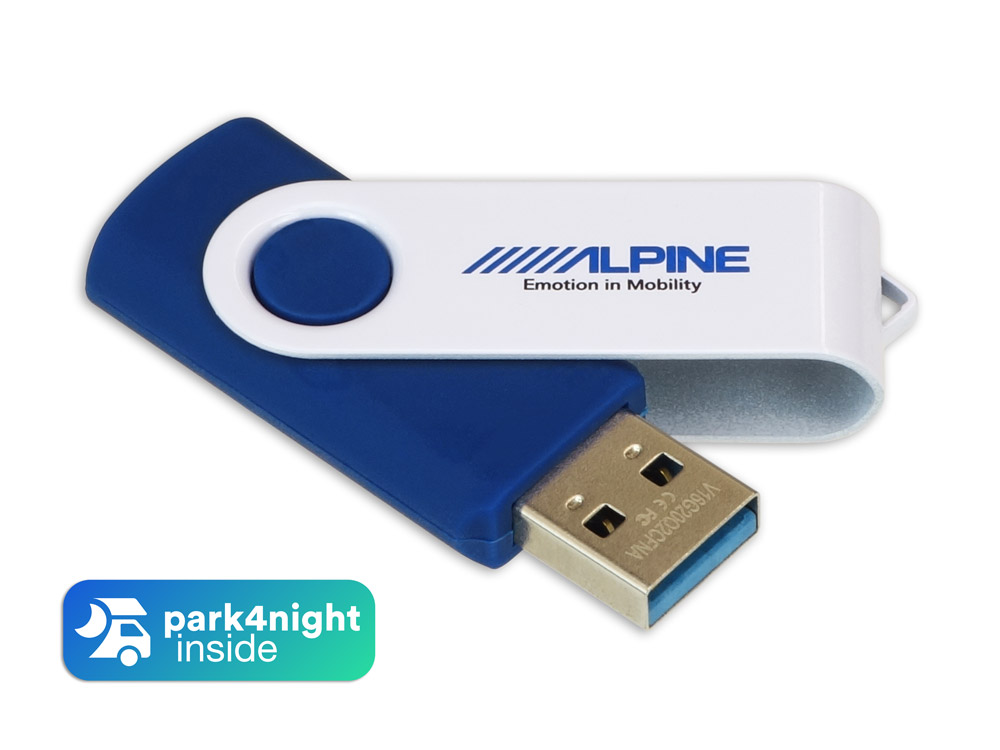 E-shop Park4Night databázy Alpine MHS-P4N