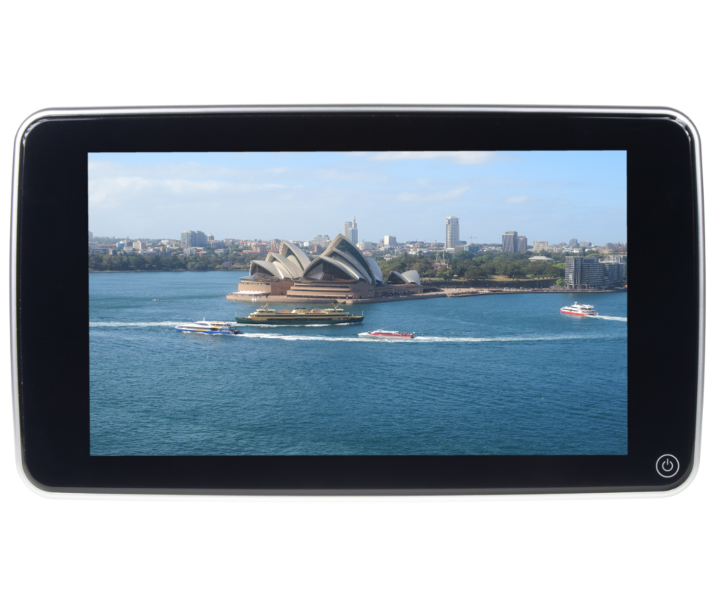E-shop LCD monitor 11,6" OS Android/USB/SD s držiakom na opierku pre BMW