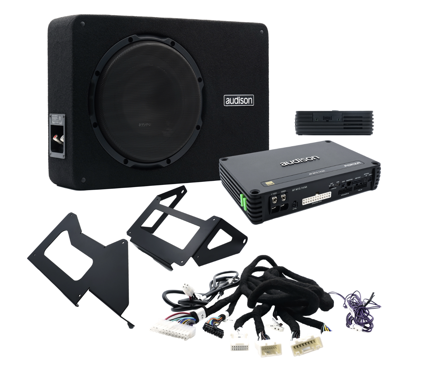 Set ozvučenie pre Tesla Audison AF TSL 3YB AMP KIT
