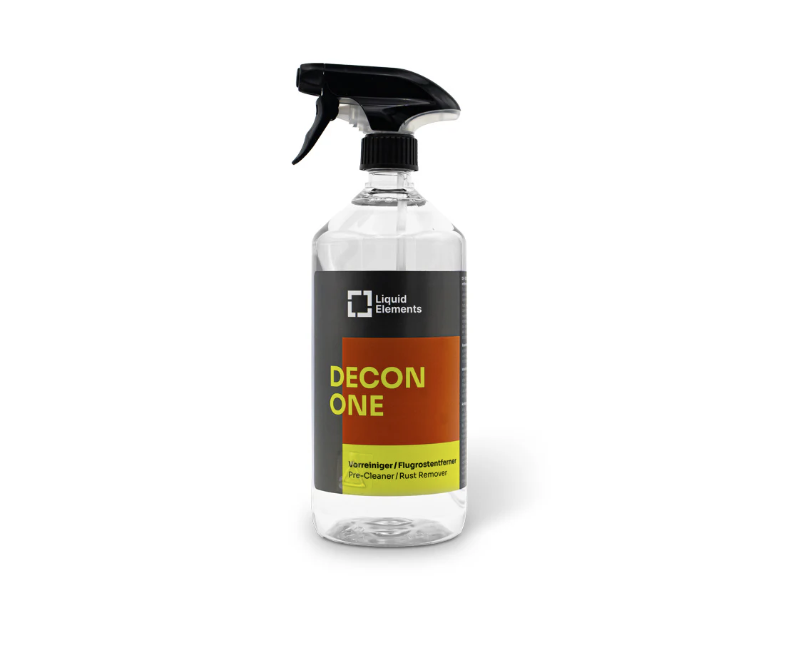 Odstraňovač polietavej hrdze Liquid Elements Pre-cleaner &amp; rust film remover “DECON ONE” (1 l)