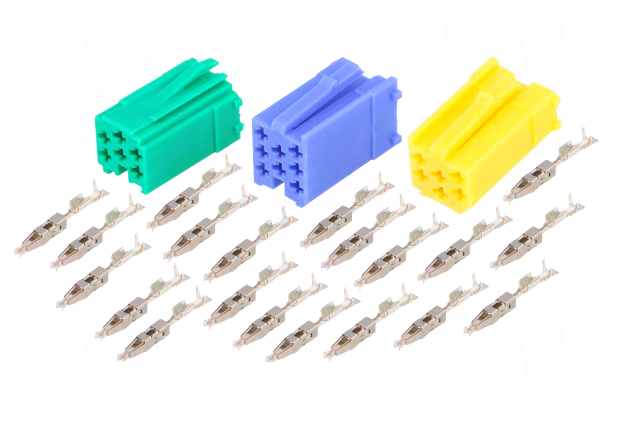 Set Mini ISO konektora s pinmi 4carmedia 361441