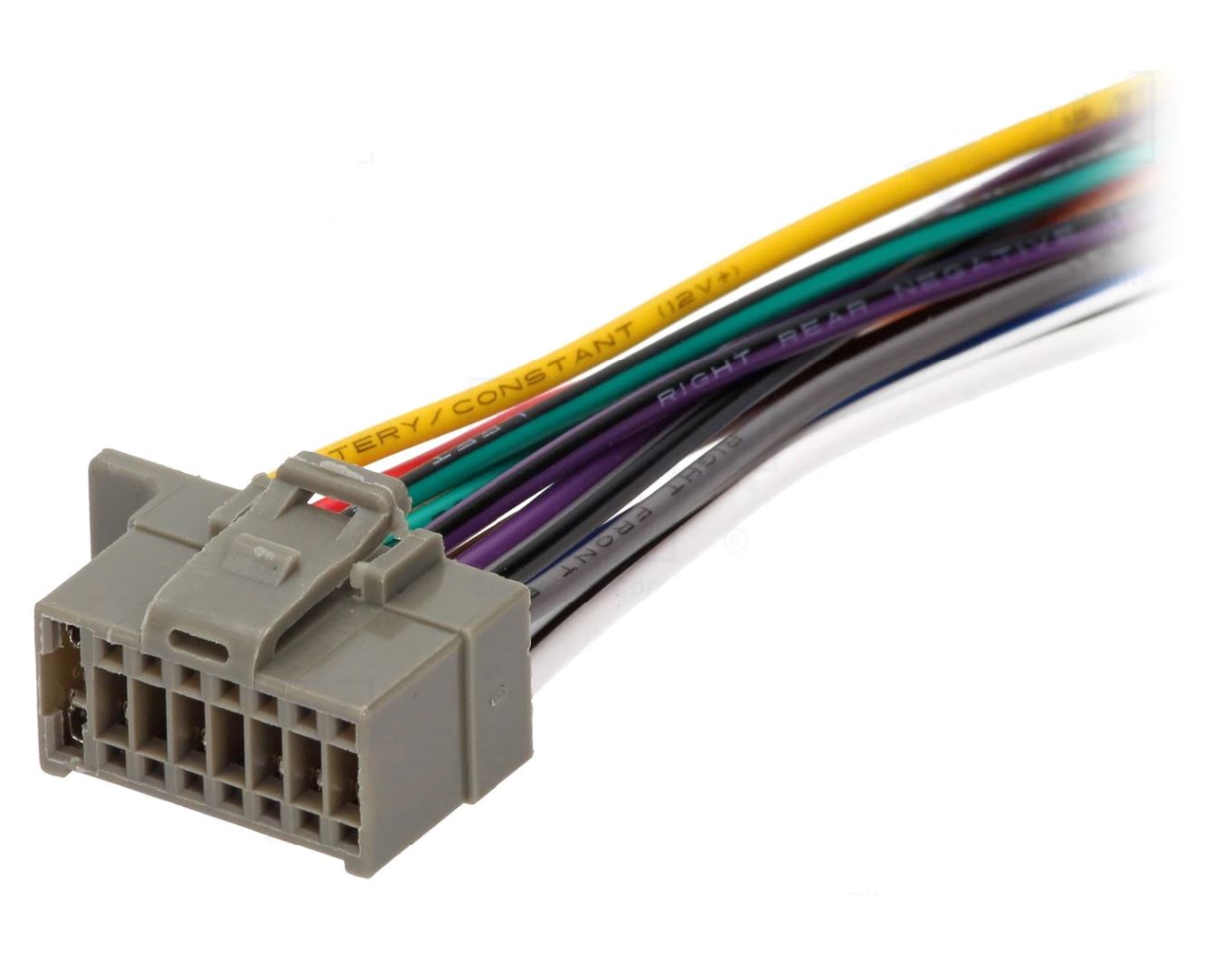 Panasonic 16 pin - ISO konektor