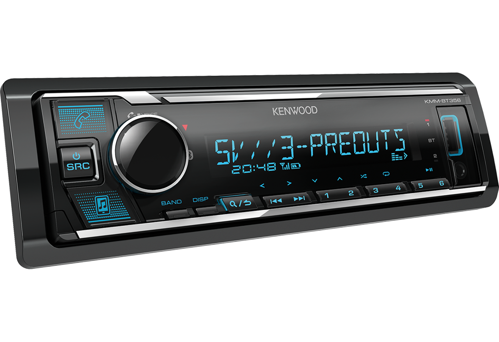 Autorádio bez mechaniky Kenwood KMM-BT356