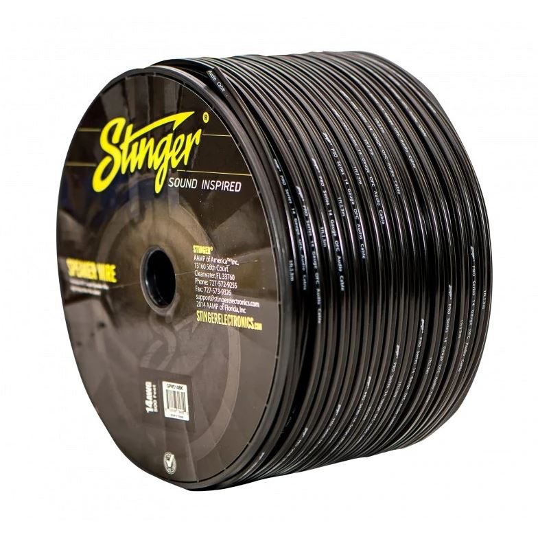E-shop Reproduktorový kábel Stinger SPW514BK