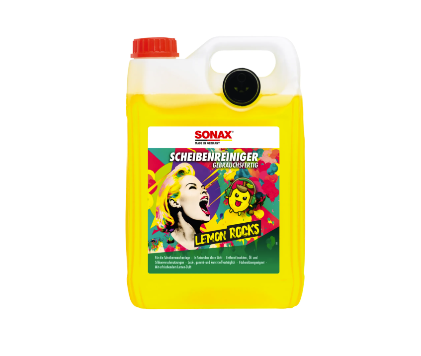 E-shop Letná kvapalina do ostrekovačov Sonax Scheiben Reiniger Gebrauchsfertig Lemon Rocks (5 l)