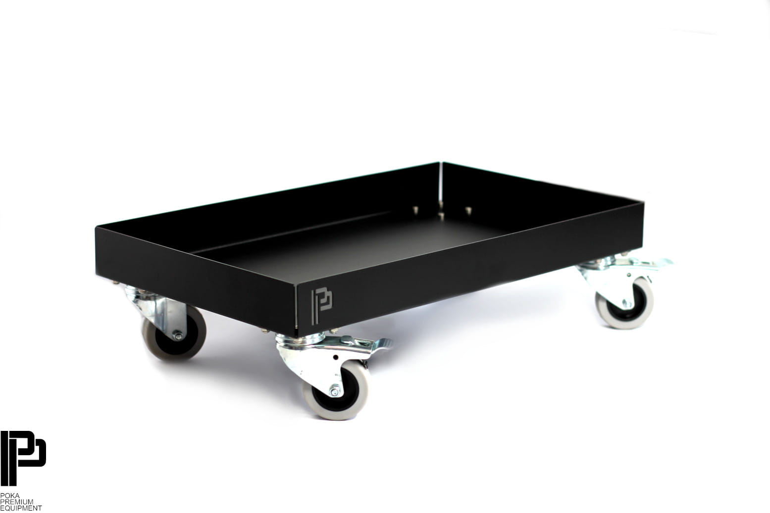 E-shop Kovový vozík Poka Premium Low trolley for accessories