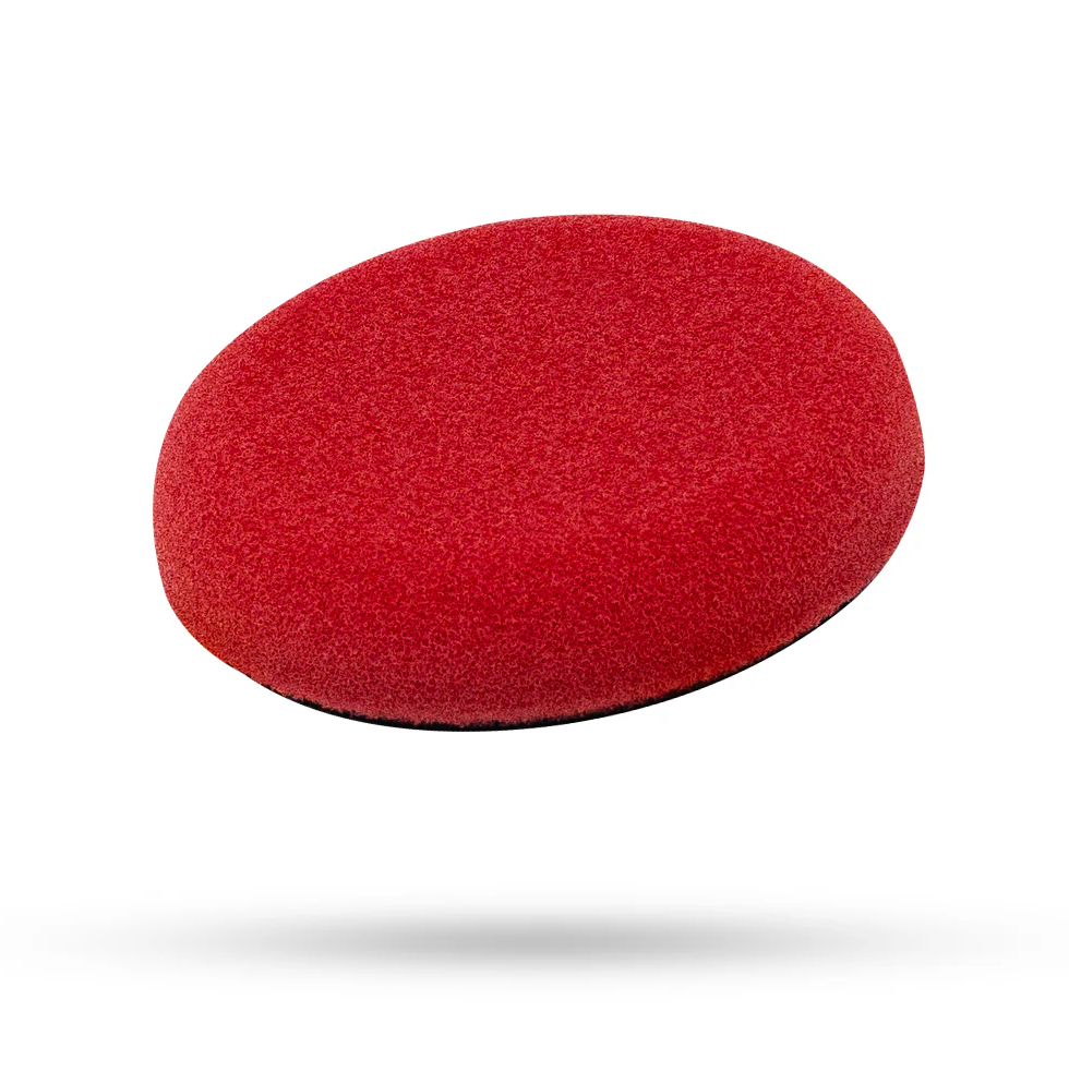 E-shop Leštiaci kotúč Liquid Elements Red Polishing Pad - Pad Man V2 Cutting - 75/25 mm